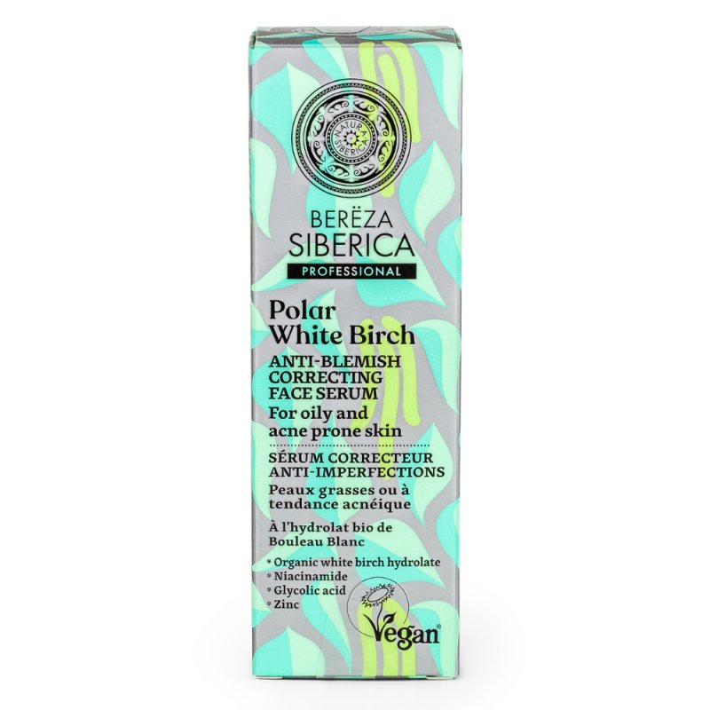 Bereza Anti - blemish Correcting Face Serum 30ml - Natura Siberica - Serum - Eco Natural Products