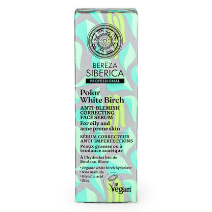 Bereza Anti - blemish Correcting Face Serum 30ml - Natura Siberica - Serum - Eco Natural Products