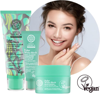 Bereza Moisturizing Face Cream - Gel 50ml - Natura Siberica - Moiusturizing Cream - Eco Natural Products