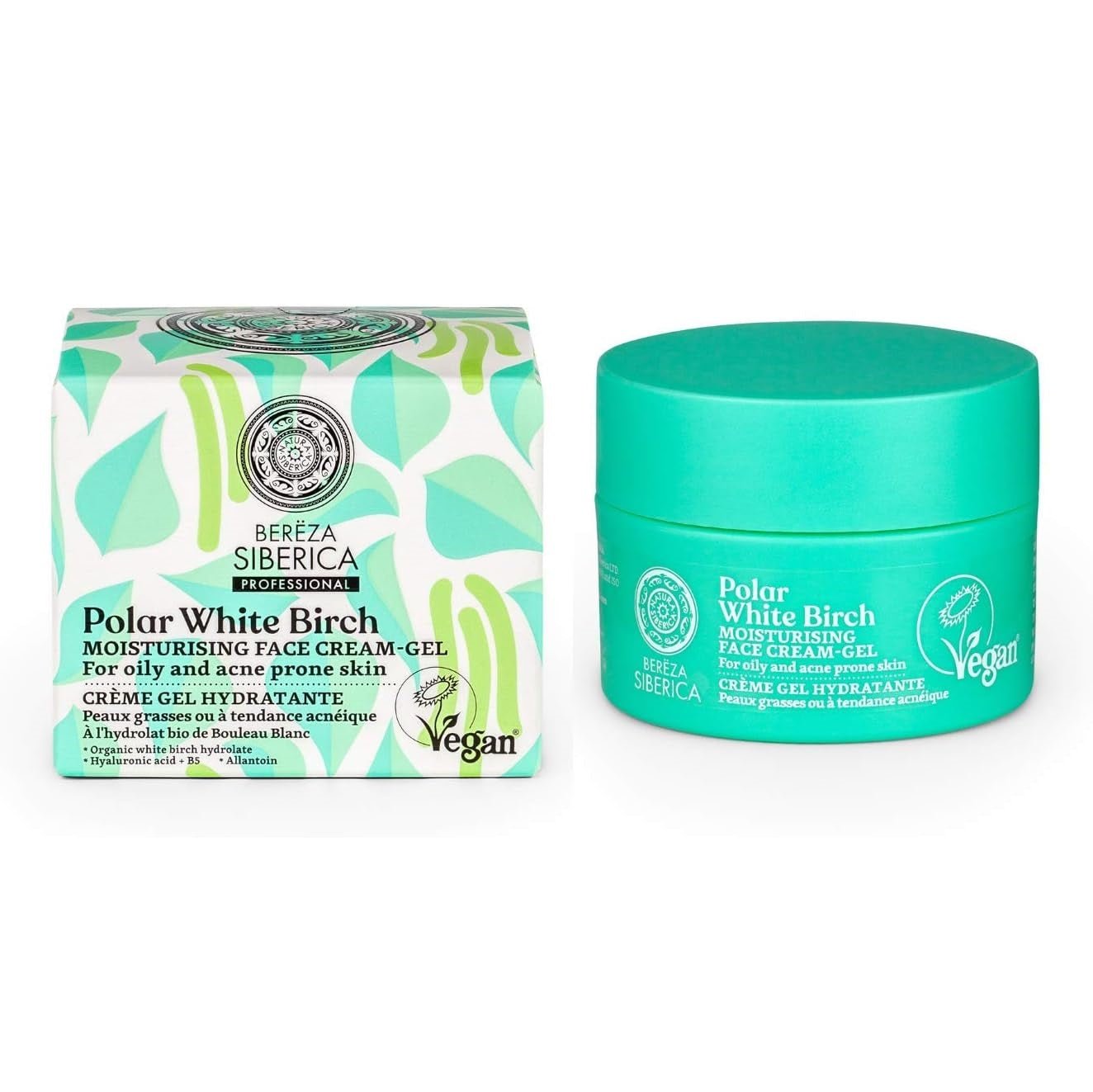 Bereza Moisturizing Face Cream - Gel 50ml - Natura Siberica - Moiusturizing Cream - Eco Natural Products