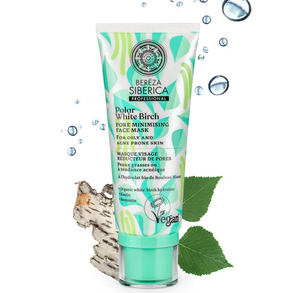 Bereza Pore Minimising Face Mask 100ml - Natura Siberica - Mask - Eco Natural Products