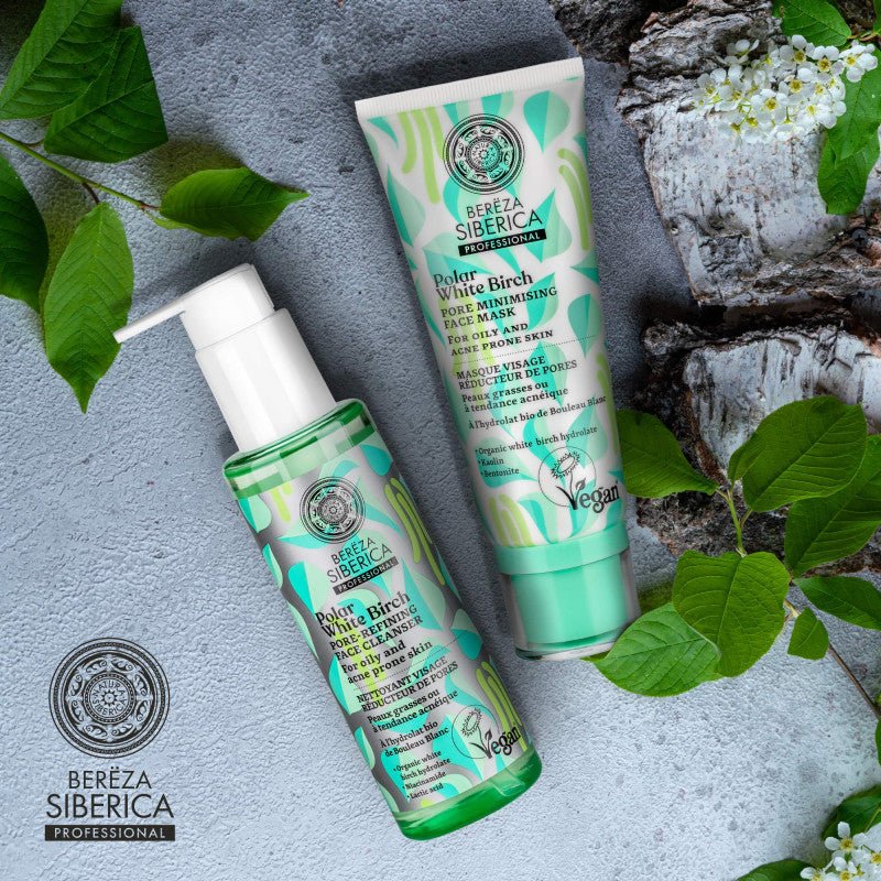 Bereza Pore Minimising Face Mask 100ml - Natura Siberica - Mask - Eco Natural Products