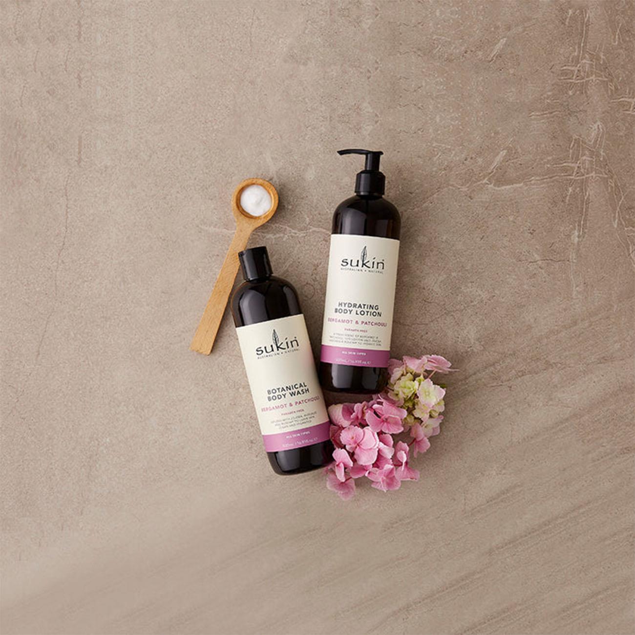 Bergamot & Patchouli Hydrating Body Lotion 500ml - Sukin - Body lotion - Eco Natural Products