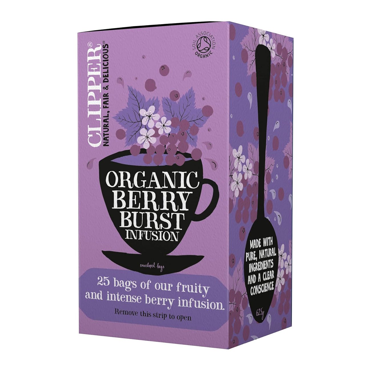 Berry Burst Infusion 25 Bags - Eco Natural Products - Clipper - Tea