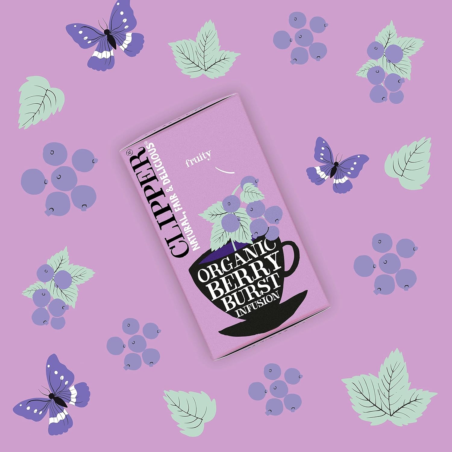 Berry Burst Infusion 25 Bags - Clipper - Herbal Infusion - Clipper