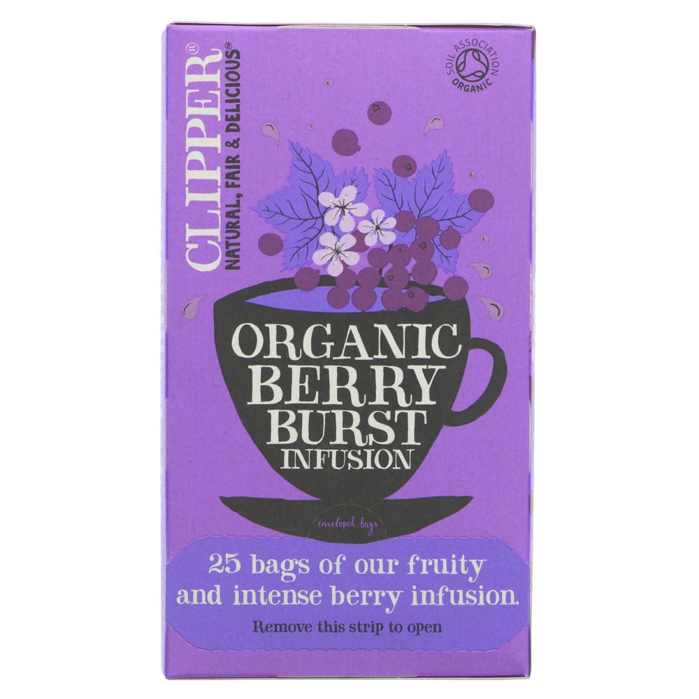 Berry Burst Infusion 25 Bags - Clipper - Tea - Eco Natural Products