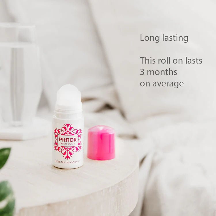 Berry Burst Roll - On Deodorant 50ml - Pitrok - Deodorant - Eco Natural Products
