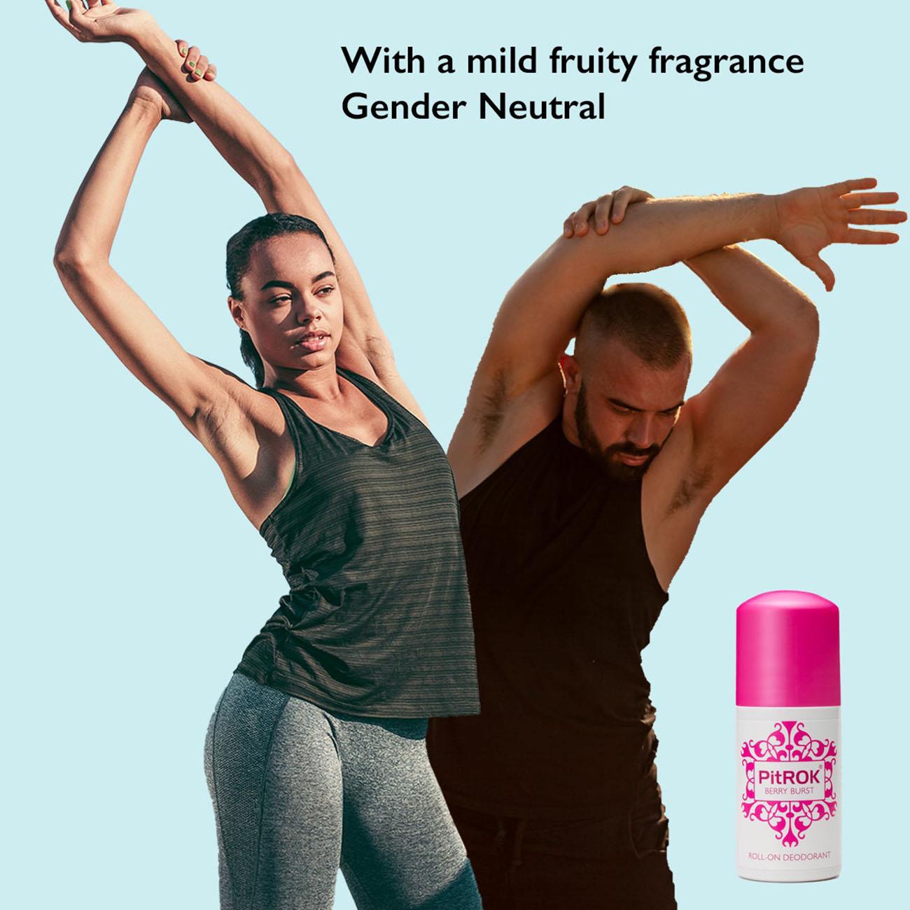 Berry Burst Roll - On Deodorant 50ml - Pitrok - Deodorant - Eco Natural Products