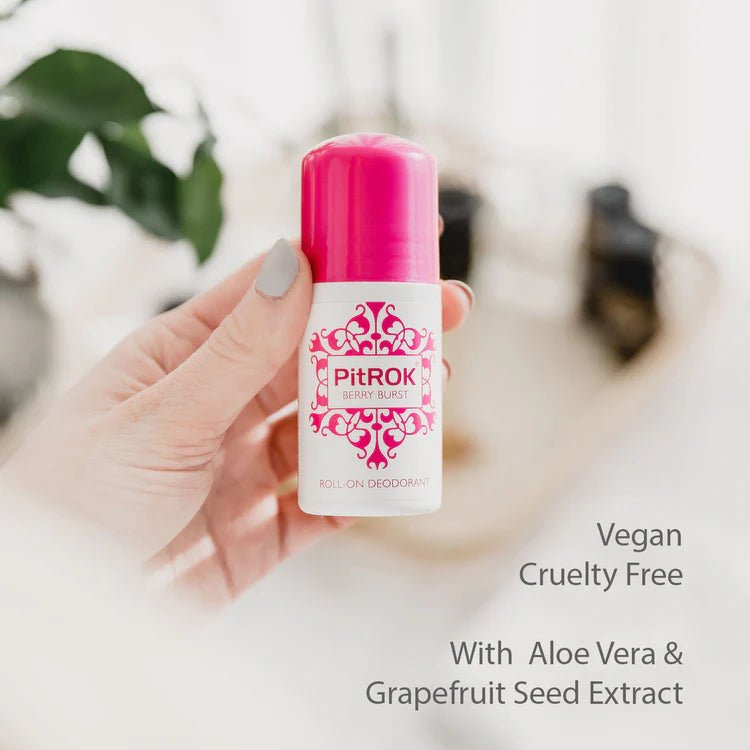 Berry Burst Roll - On Deodorant 50ml - Pitrok - Deodorant - Eco Natural Products