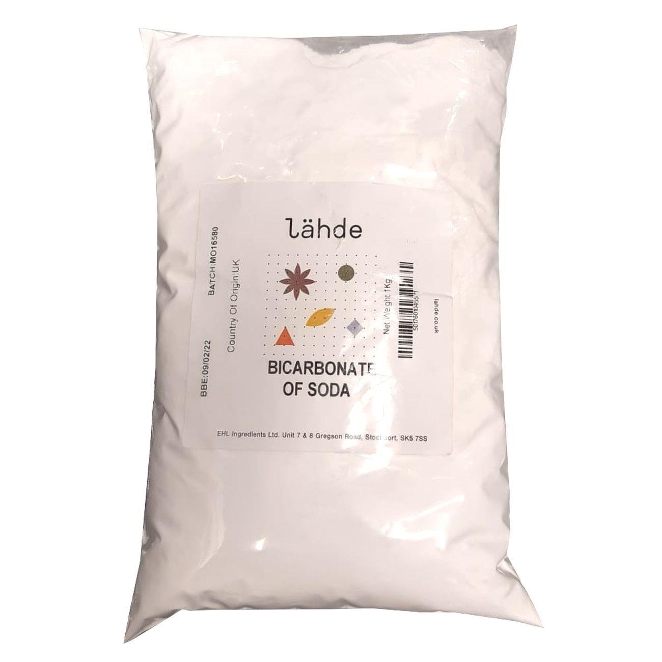 Bicarbonate of Soda 1kg - Lahde - Baking soda - Lahde