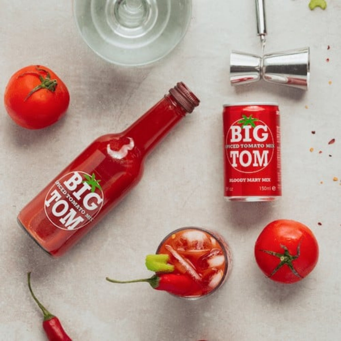Big Tom Spiced Tomato Juice 250ml - James White - Juices - James White