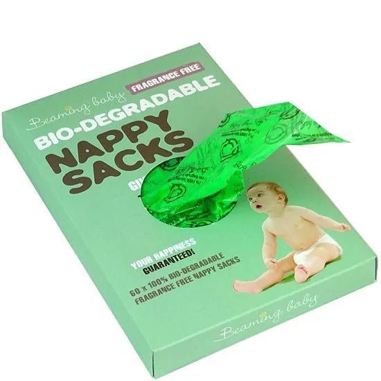 Bio - Degradable Nappy Sacks Fragrance Free 60 - Beaming Baby - Nappy Sacks - Eco Natural Products
