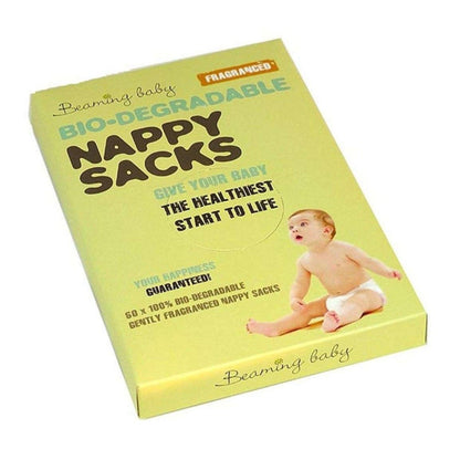 Bio - Degradable Nappy Sacks Fragranced 60 - Beaming Baby - Nappy Sacks - Eco Natural Products