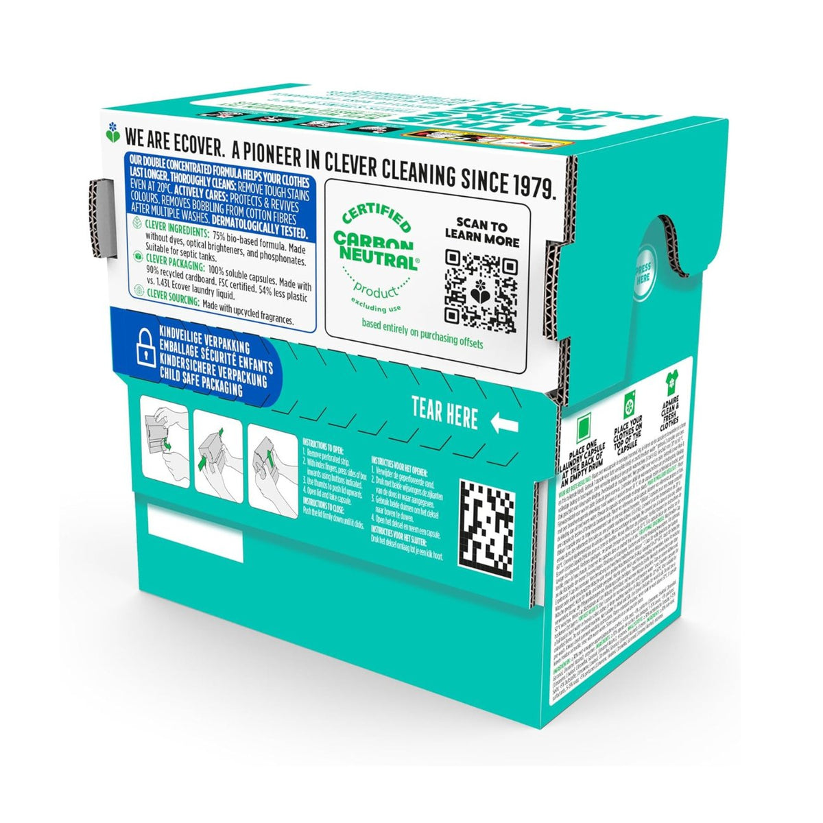 Bio Laundry Capsules 34 Capsules - Ecover - Laundry - Eco Natural Products