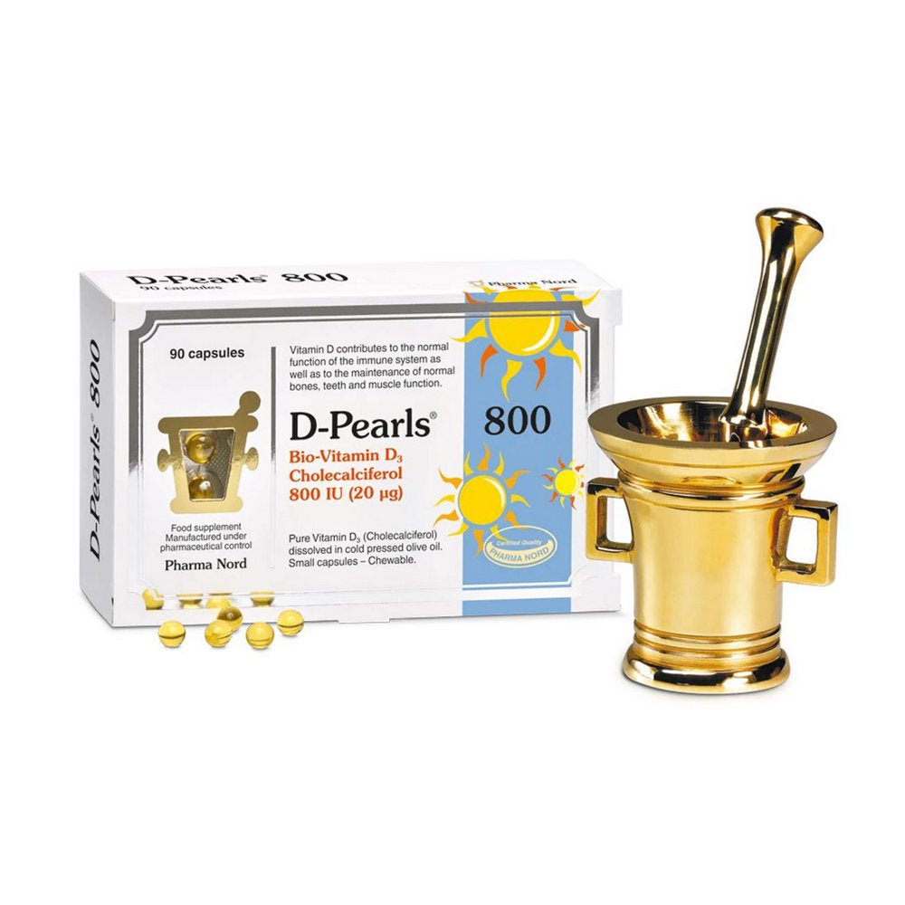 Bio - Vitamin D3 (Cholecalciferol) 20mcg 800IU 90 Capsules - Pharma Nord - Food Supplement - Eco Natural Products