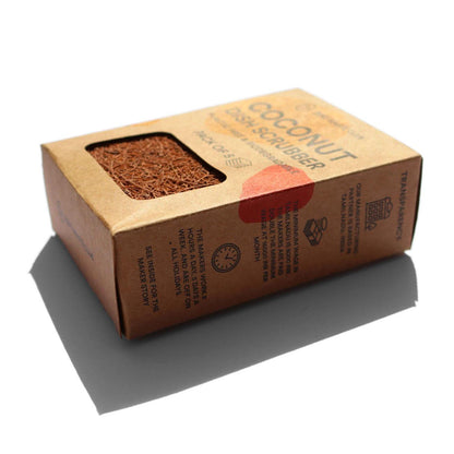 Biodegradable Coconut Kitchen Scourers Pack of 5 - Zero Waste Club - Scourers - Eco Natural Products