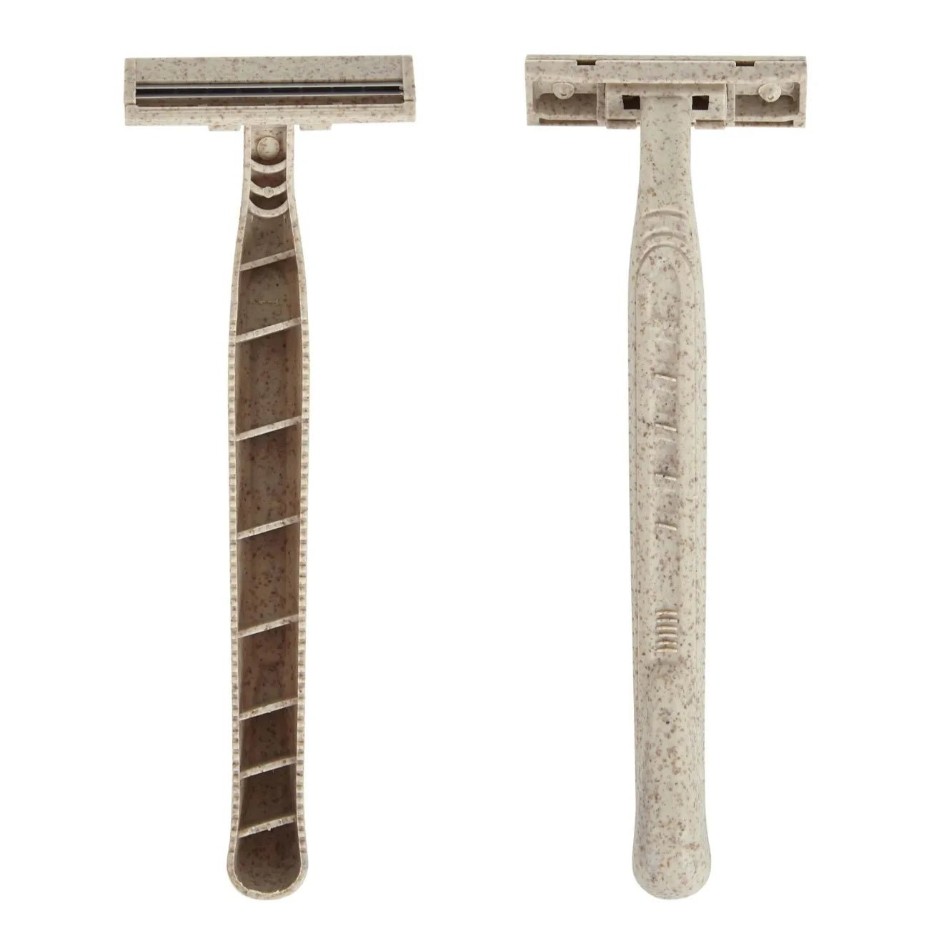 Biodegradable Wheat Straw Disposable Razor 2 Blade 5 Pack - Re:gn - Razors & Razor Blades - Re:gn