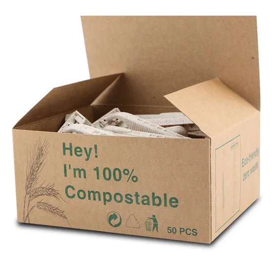 Biodegradable Wheat Straw Disposable Razor 50 Pack - Re:gn - Razors & Razor Blades - Re:gn