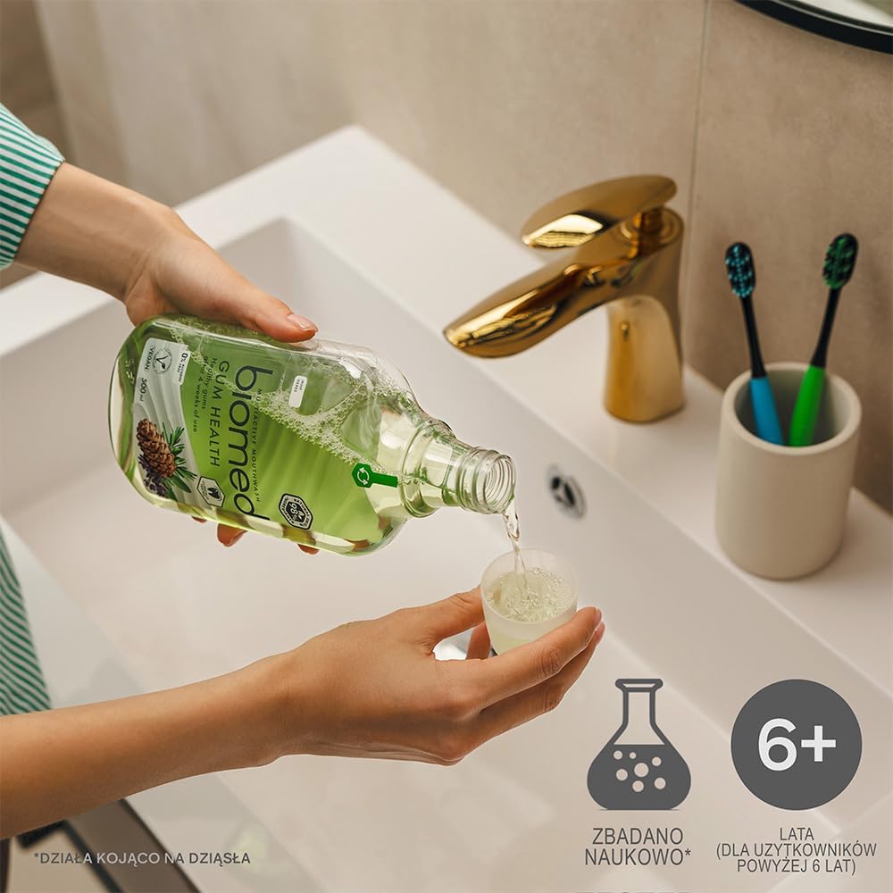 Biomed Gum Health Mouth Wash 500ml - Splat - Mouth wash - Eco Natural Products