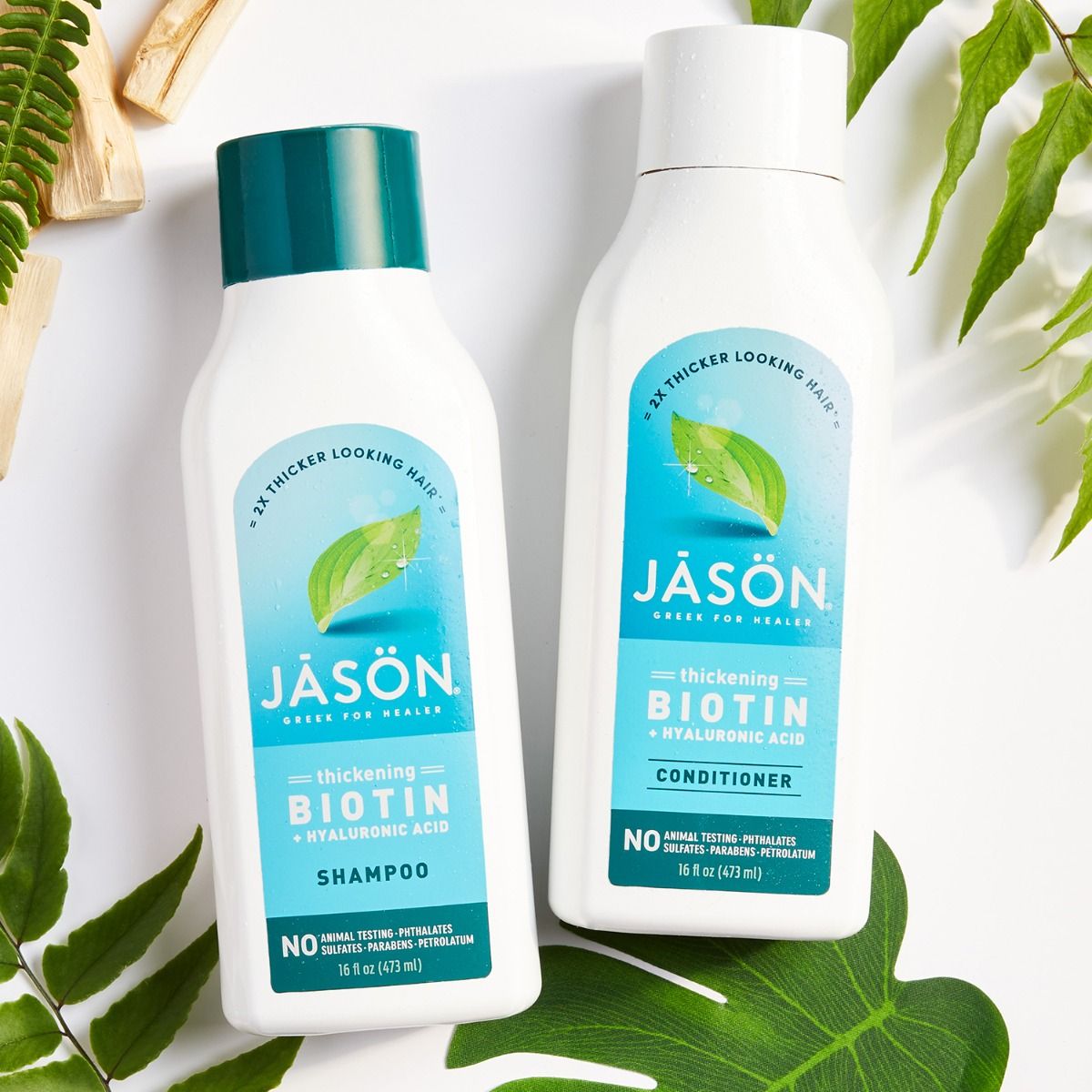 Biotin Hair Shampoo 473ml - Eco Natural Products - Jason - Shampoo