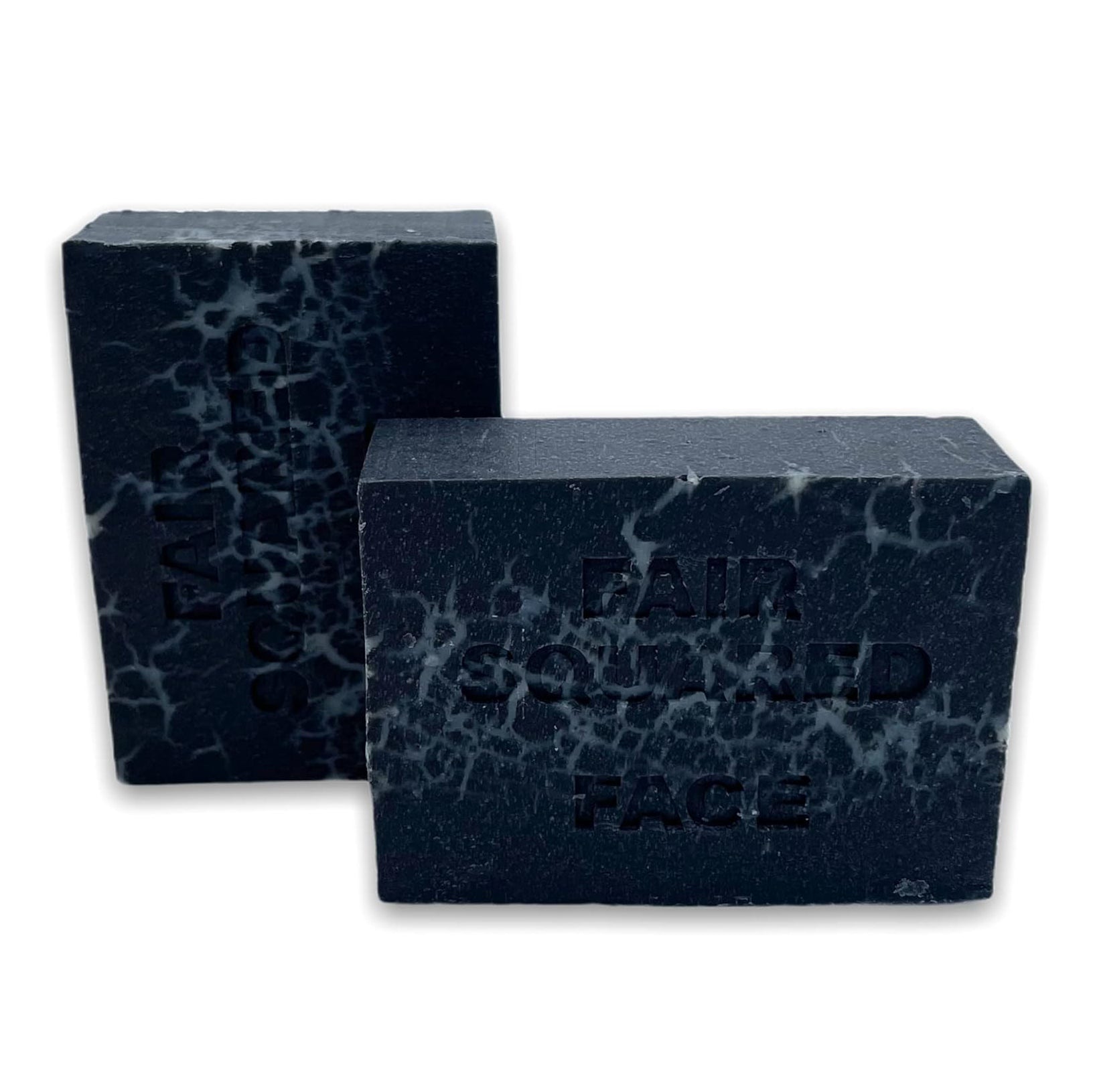 Black All Skin Types Facial Soap 2x80g - Fair Squared - Facial soap - Eco Natural Products