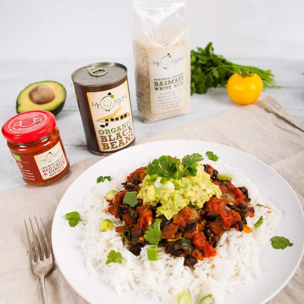 Black Beans Tin 400g - Mr Organic - Beans - Eco Natural Products