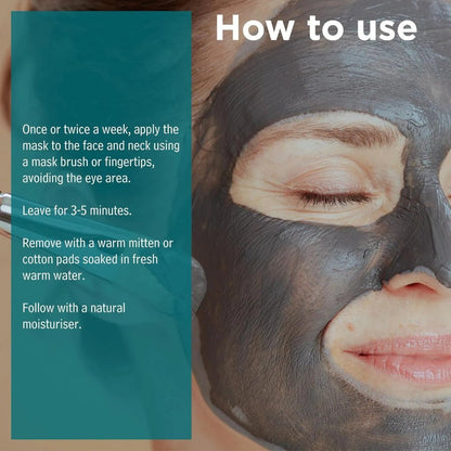 Black Clay SOS Natural Dead Sea Mud Mask 75ml - Sea Magik - Skin Care Masks & Peels - Sea Magik