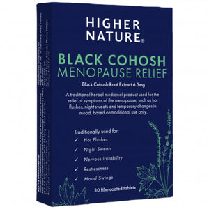 Traditional Herbals Black Cohosh Menopause Relief 30 Tablets