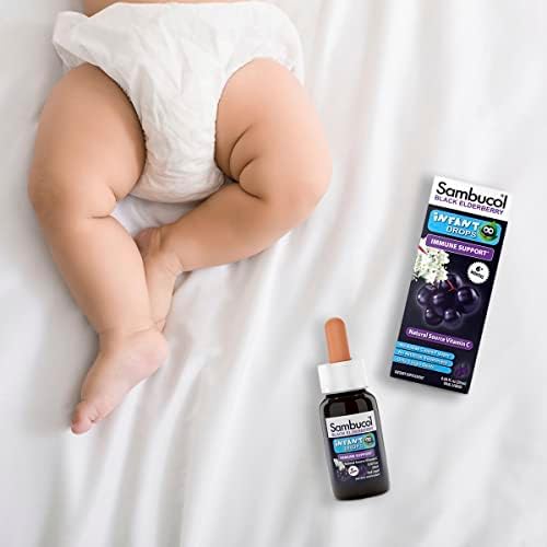 Black Eldeberry Baby Drops 20ml - Eco Natural Products - Sambucol - Food Supplement