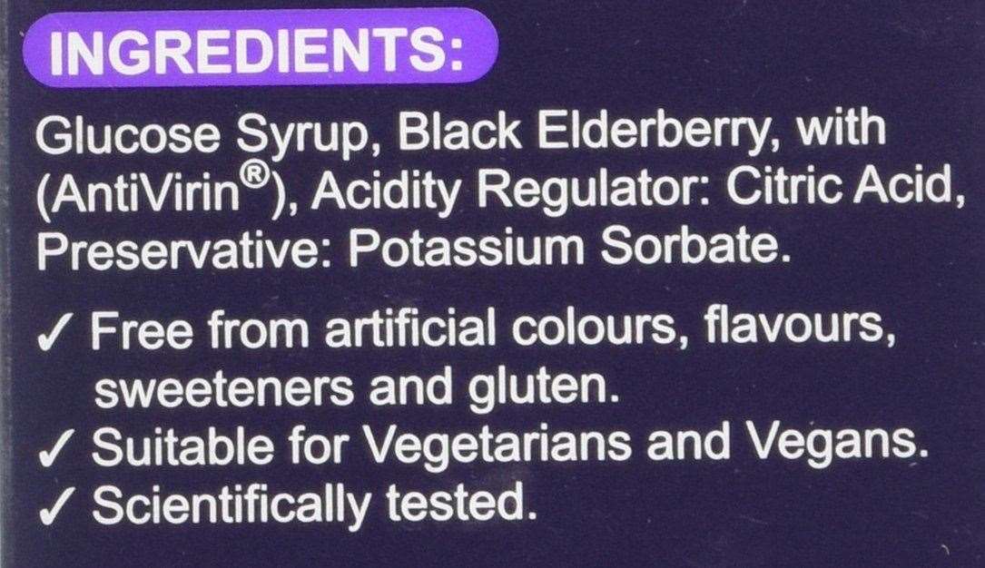 Black Elderberry Original Liquid 120ml - Sambucol - Food Supplement - Eco Natural Products