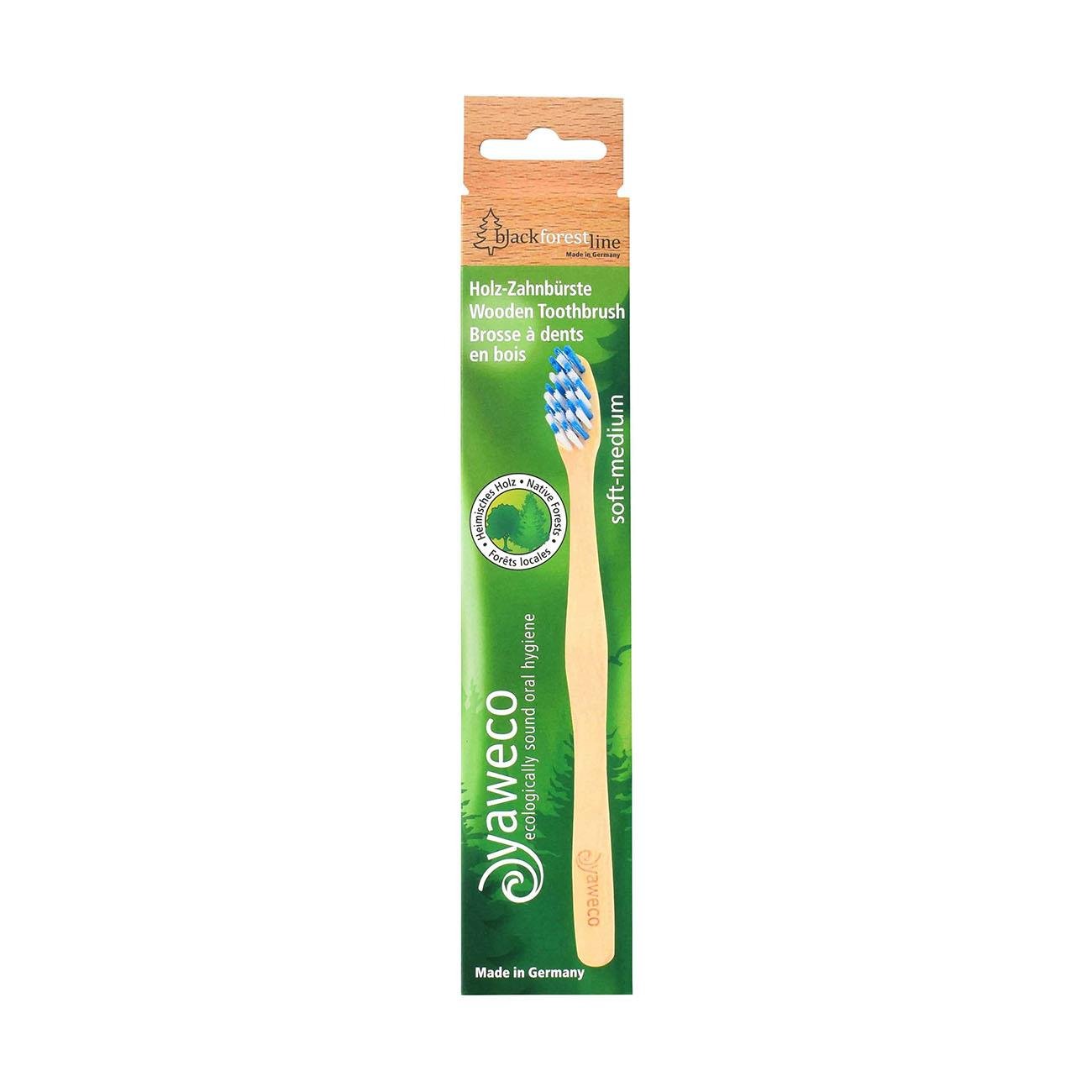 Black Forest Adult Toothbrush - Yaweco - Toothbrush - Eco Natural Products