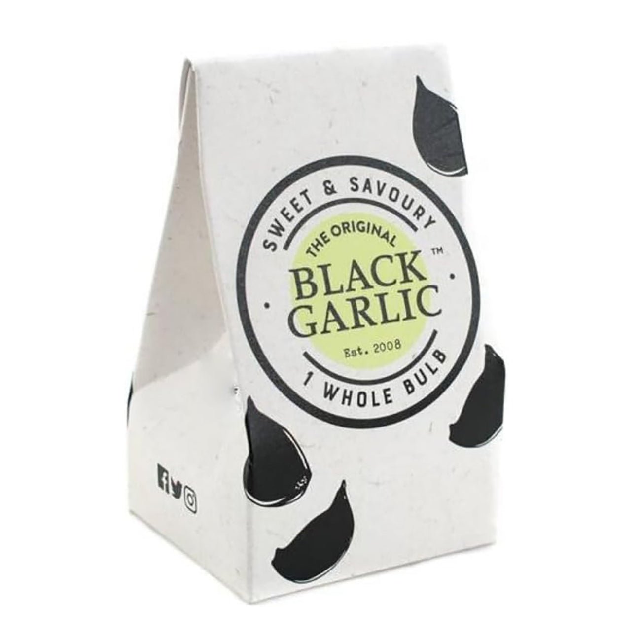 Black Garlic 1 Bulb 1 Box - Balsajo Black Garlic - Condiments & Sauces - Eco Natural Products