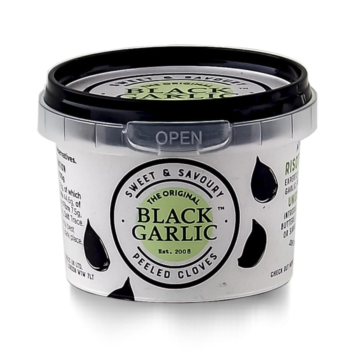 Black Garlic Cloves 50g - Balsajo Black Garlic - Condiments & Sauces - Eco Natural Products