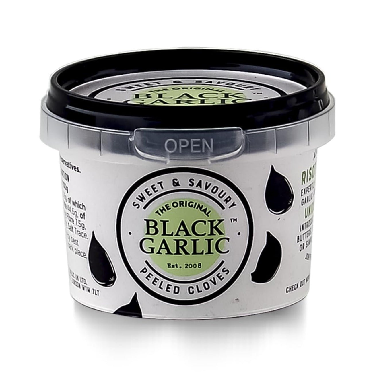 Black Garlic Cloves 50g - Balsajo Black Garlic - Condiments & Sauces - Eco Natural Products