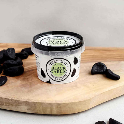 Black Garlic Cloves 50g - Balsajo Black Garlic - Condiments & Sauces - Eco Natural Products