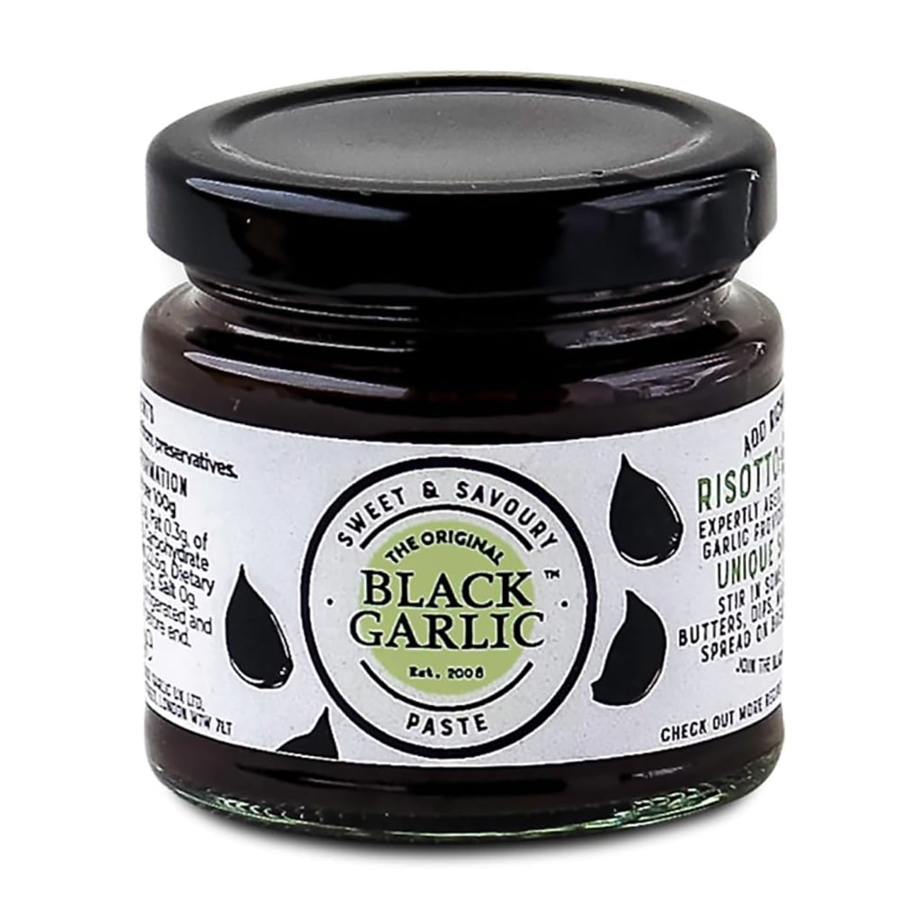 Black Garlic Paste 100g - Balsajo Black Garlic - Condiments & Sauces - Eco Natural Products