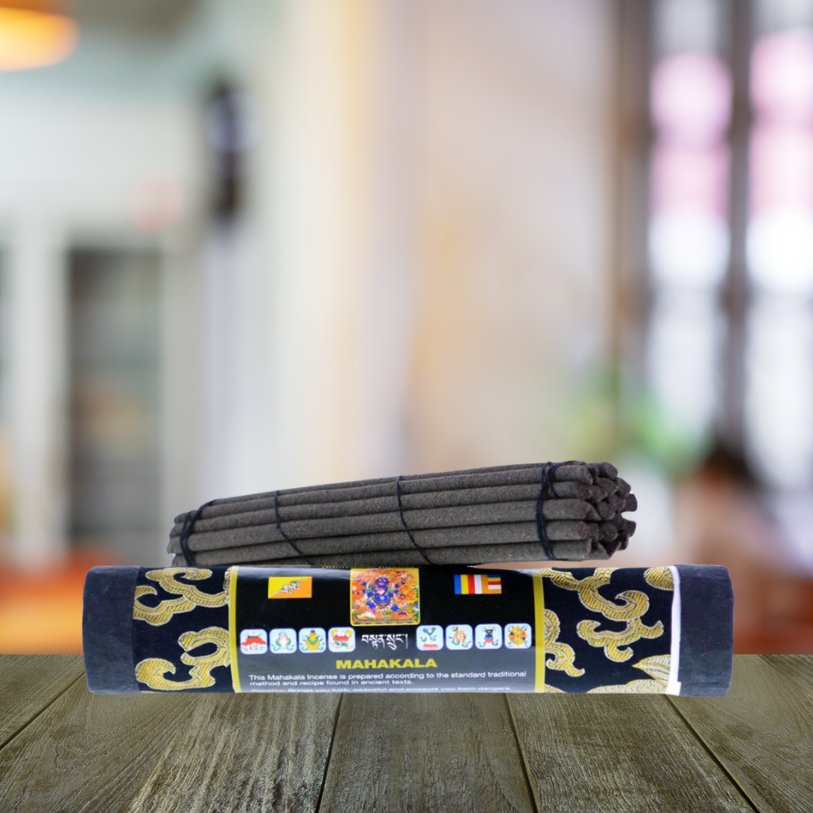 Black Mahakala Sticks - Tibetan Incense Sticks - Incense - Eco Natural Products