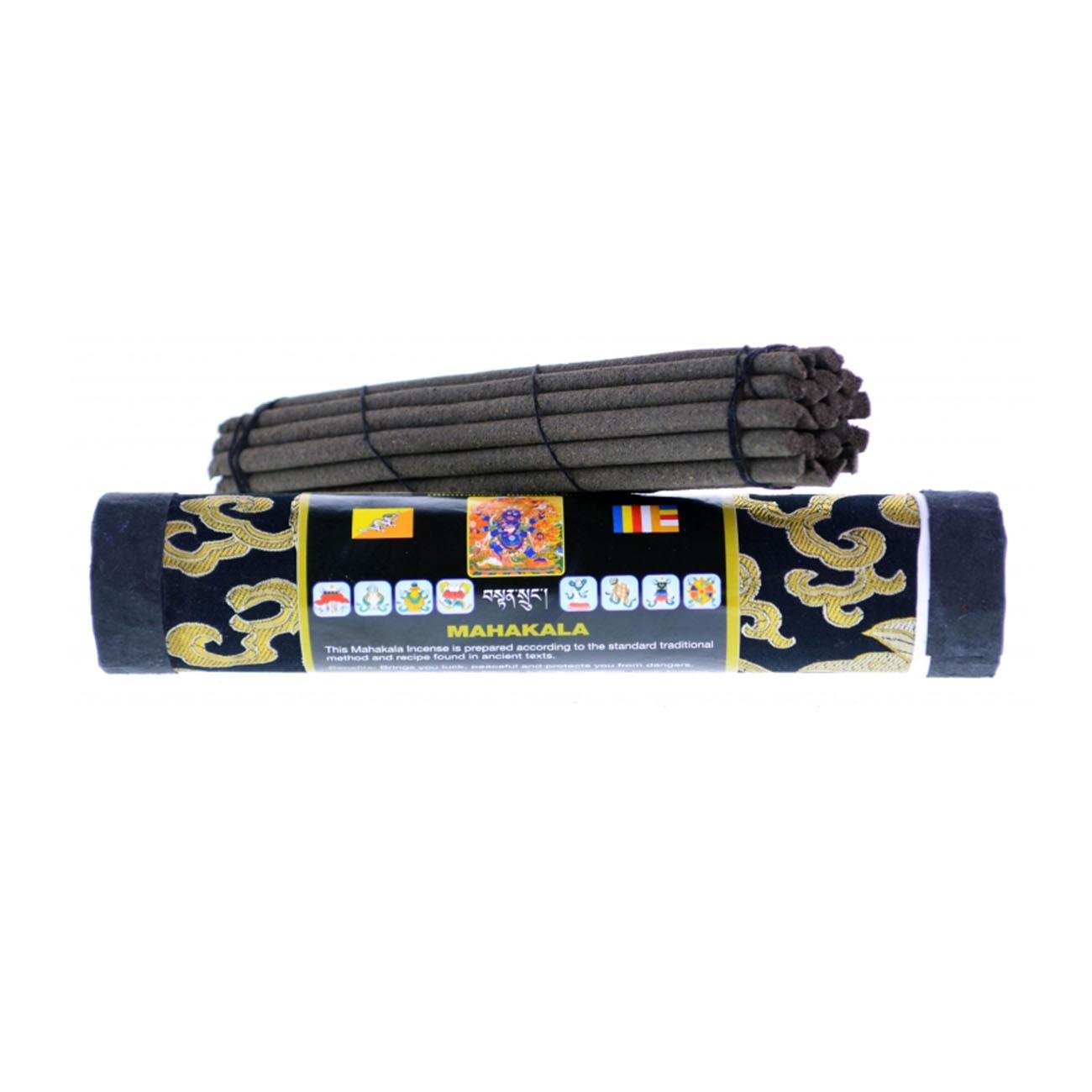 Black Mahakala Sticks - Eco Natural Products - Tibetan Incense Sticks - Incense