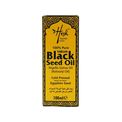 Black Seed Oil 100% Pure Virgin 100ml - Hesh - Beauty Oil - Eco Natural Products