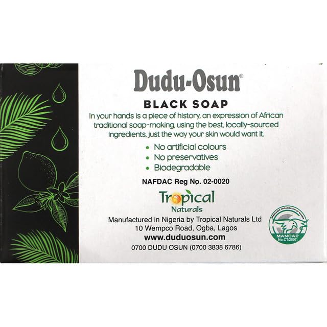 Black Soap Classic Fragrance 150g - Eco Natural Products - Dudu - Osun - Bar Soap