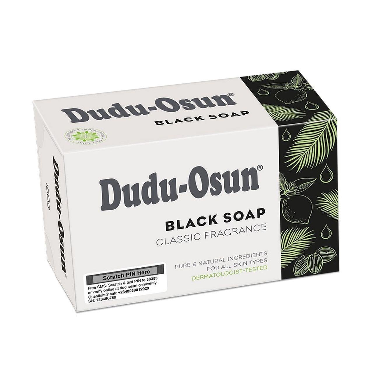 Black Soap Classic Fragrance 150g - Dudu - Osun - Bar Soap - Eco Natural Products