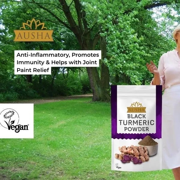 Black Turmeric Powder 100g - Ausha - Herbs & Spices - Ausha