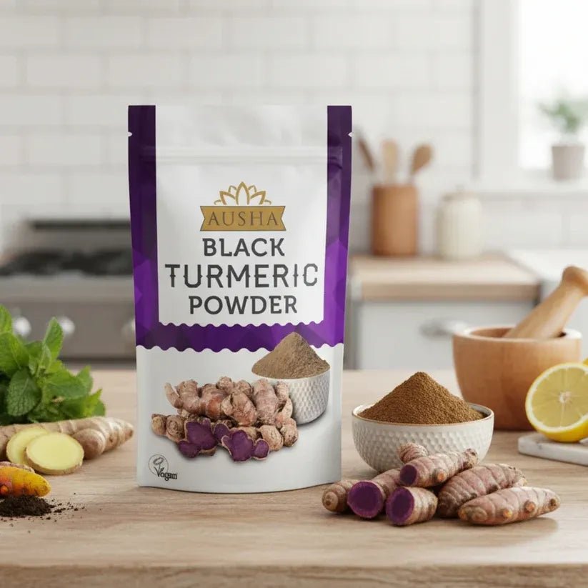 Black Turmeric Powder 100g - Ausha - Herbs & Spices - Ausha