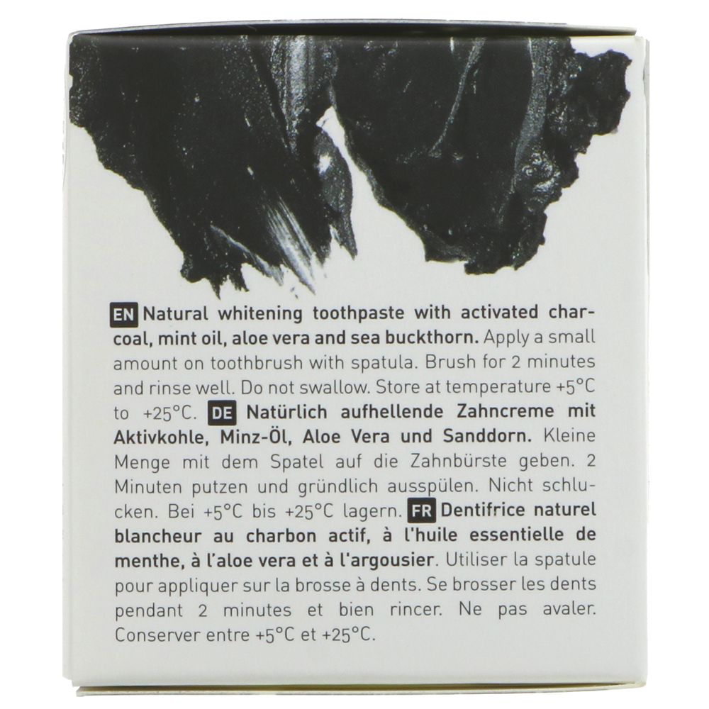 Black with Activated Charcoal Toothpaste 100ml - Ben & Anna - Toothpaste - Eco Natural Products