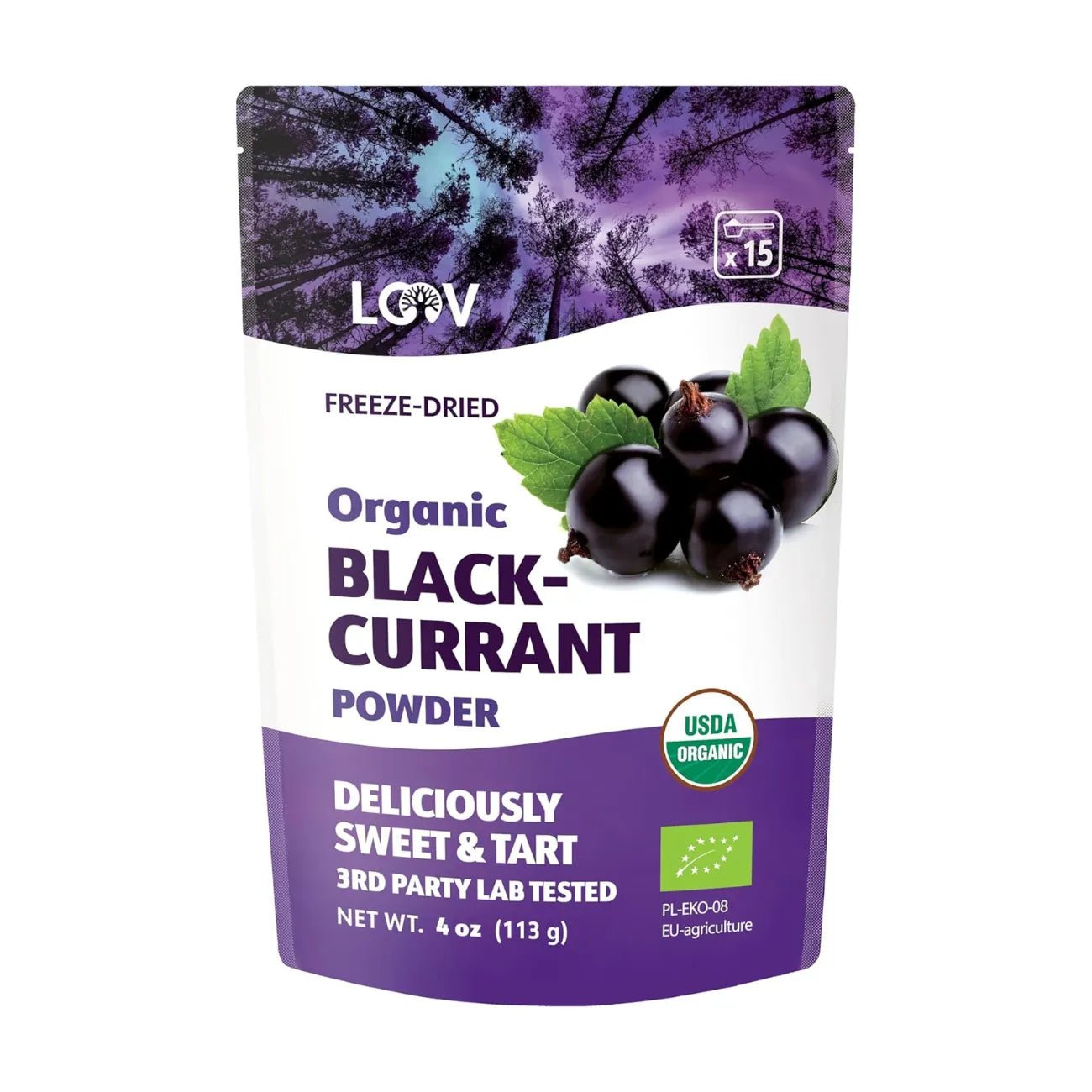 Blackcurrant Powder Freeze - Dried 113g - Loov - Dried Fruits - Loov