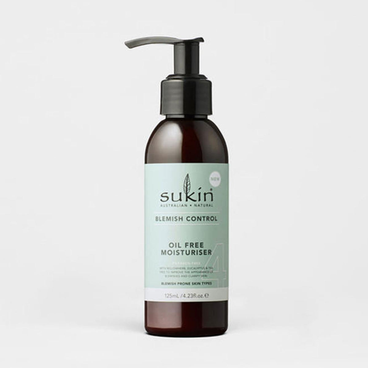 Blemish Control Oil Free Moisturiser 125ml - Sukin - Facial Moisturiser - Eco Natural Products