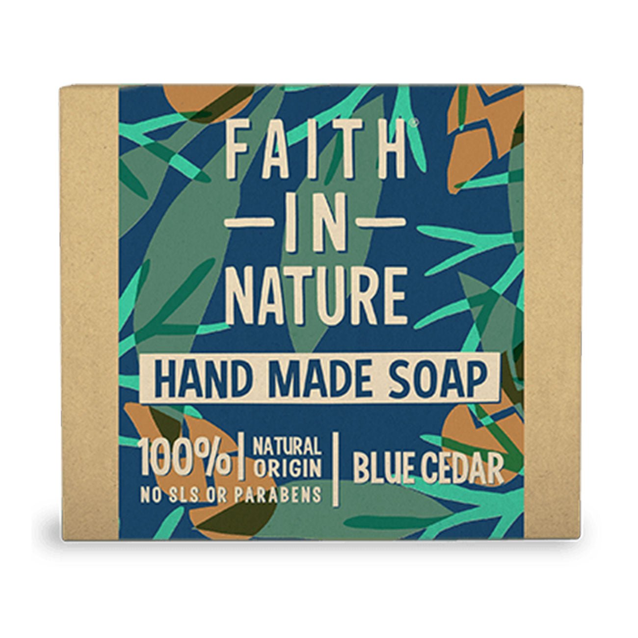 Blue Cedar Soap 100g - Eco Natural Products - Faith in Nature - Bar Soap