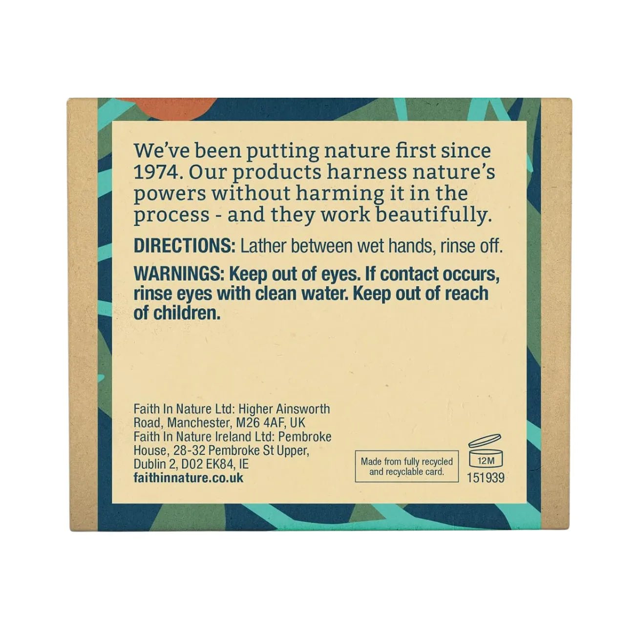 Blue Cedar Soap 100g - Faith in Nature - Bar Soap - Faith in Nature