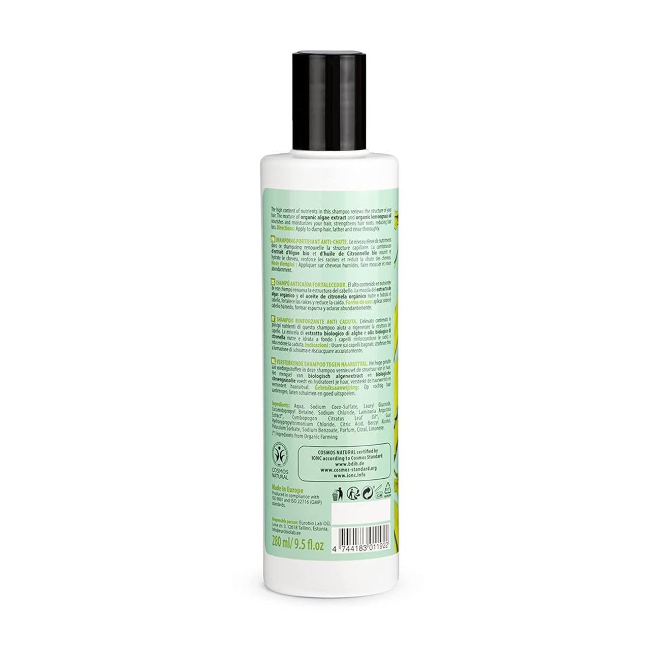 Blue Lagoon Strengthening Hair Shampoo 280ml - Eco Natural Products - Organic Shop - Shampoo