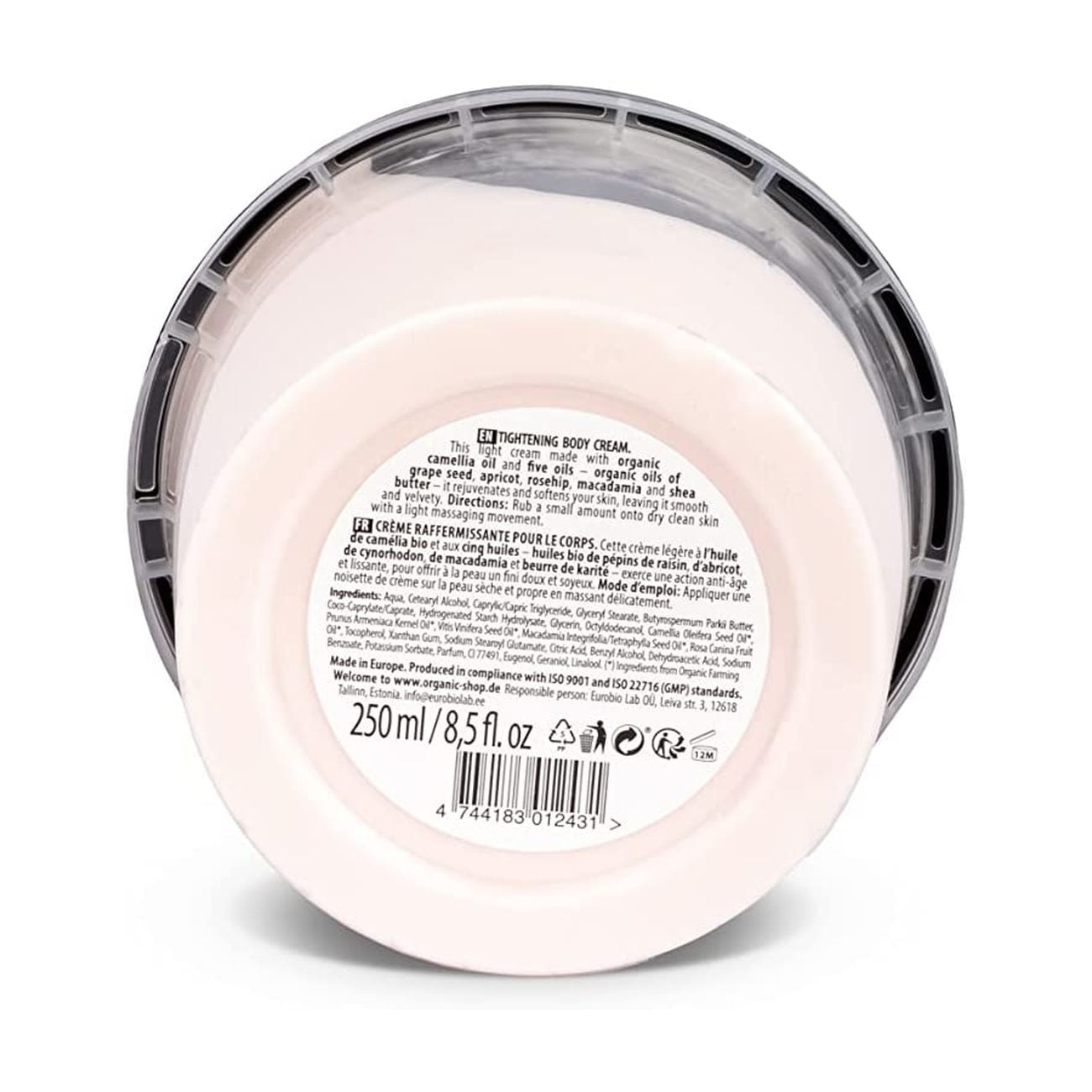 Body Cream Japanese Camellia Camellia & 5 Oils 250ml - Organic Shop - Body Cream - Eco Natural Products